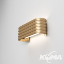 Ribby kinkiet led 21W 2700K 2444lm złoty